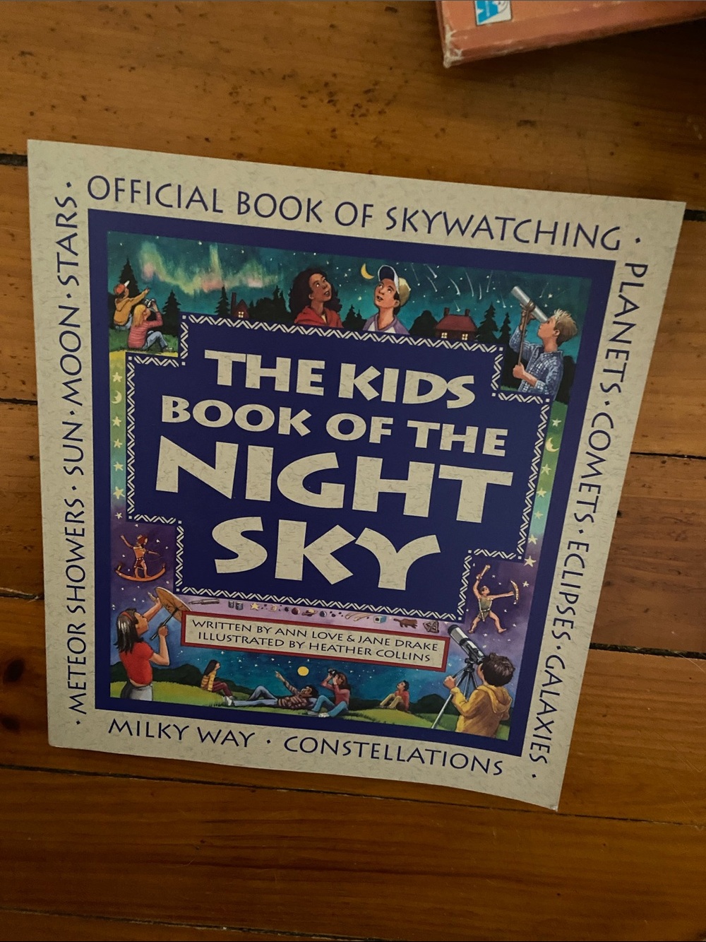 NATURE Kids Book Night Sky stars star constellations moon meteor meteors planets